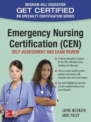cover image of Emergency Nursing Certification (CEN)